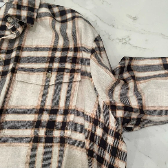 NWOT Old Navy “The Boyfriend” Plaid Button Down Shirt - Picture 10 of 15